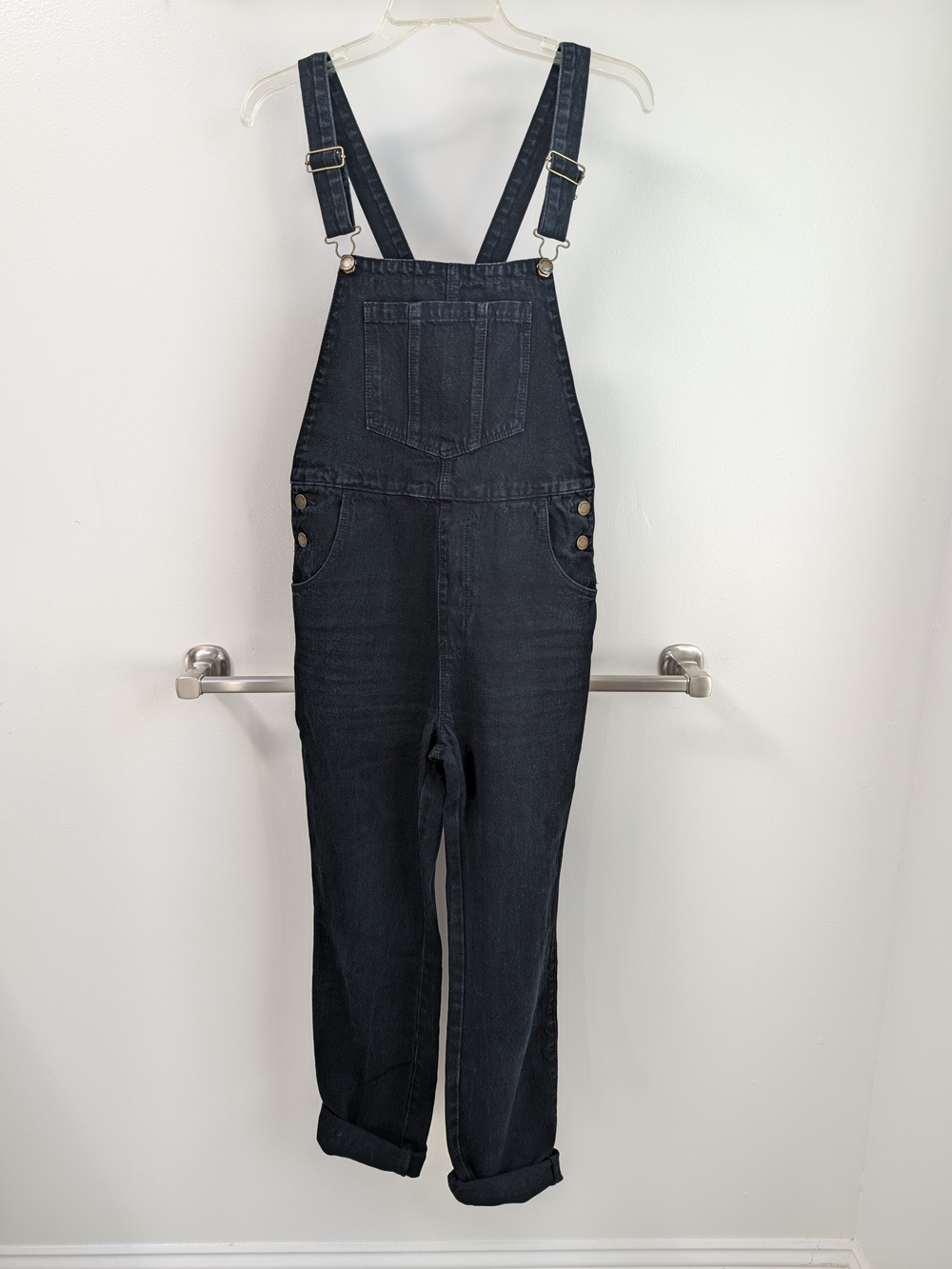 ROLLA'S Dark Wash Denim Overalls Jumpsuit